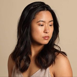 Madison Braids Fishtail Braid Headband Dark Brown